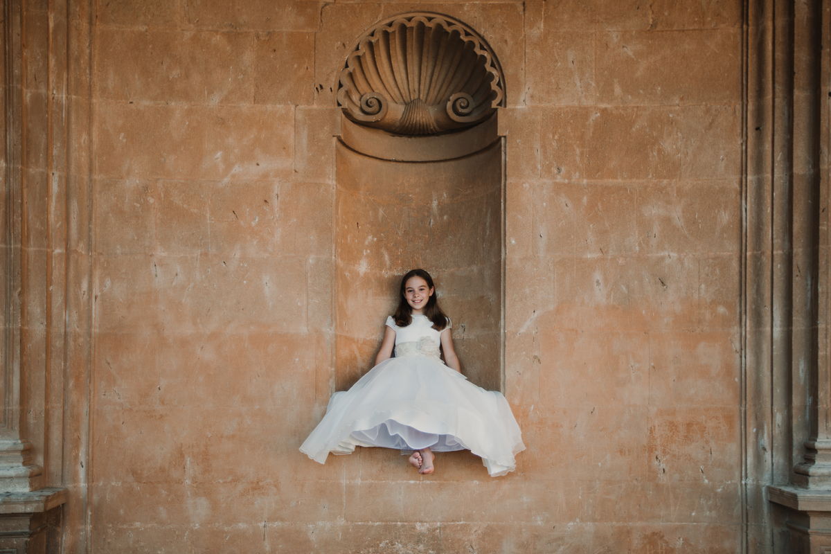 Fotógrafo de comuniones en la Alhambra